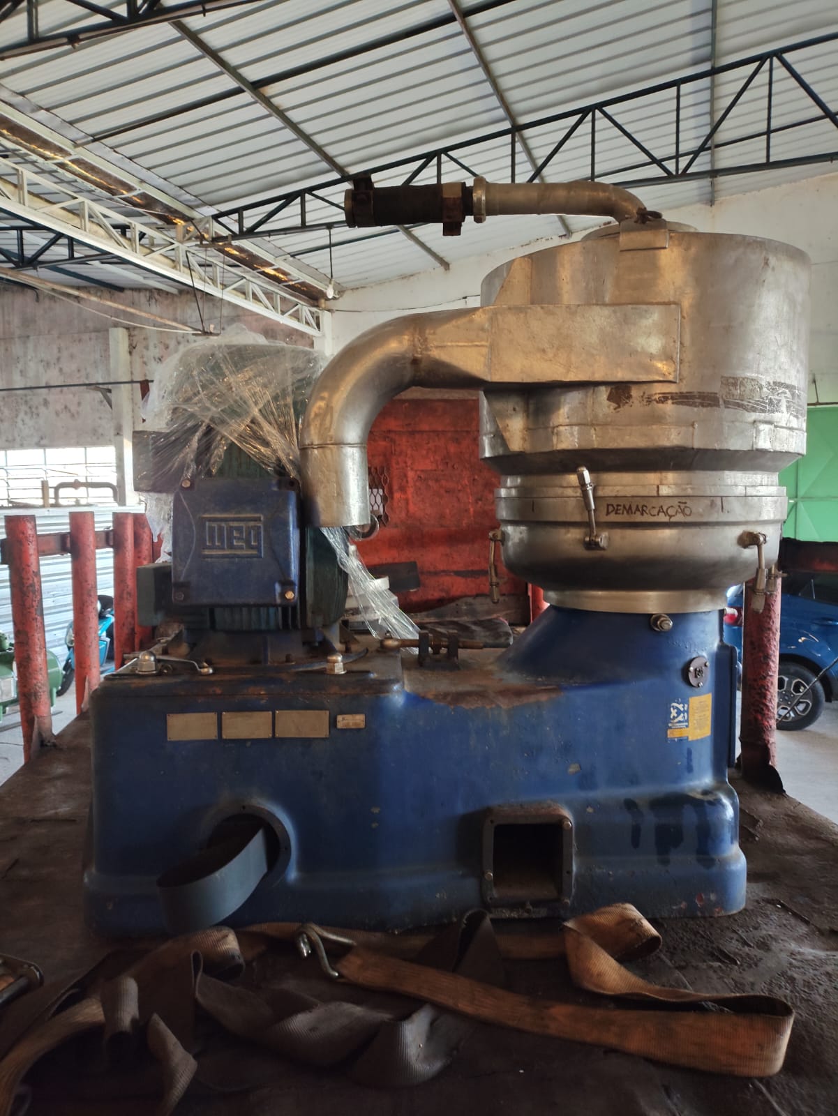Serviço de Desmontagem Técnica em centrífugas industriais